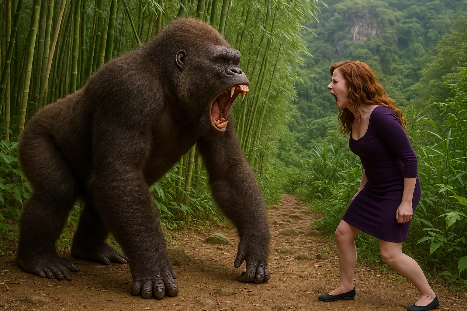 Gigantopithecus illustration