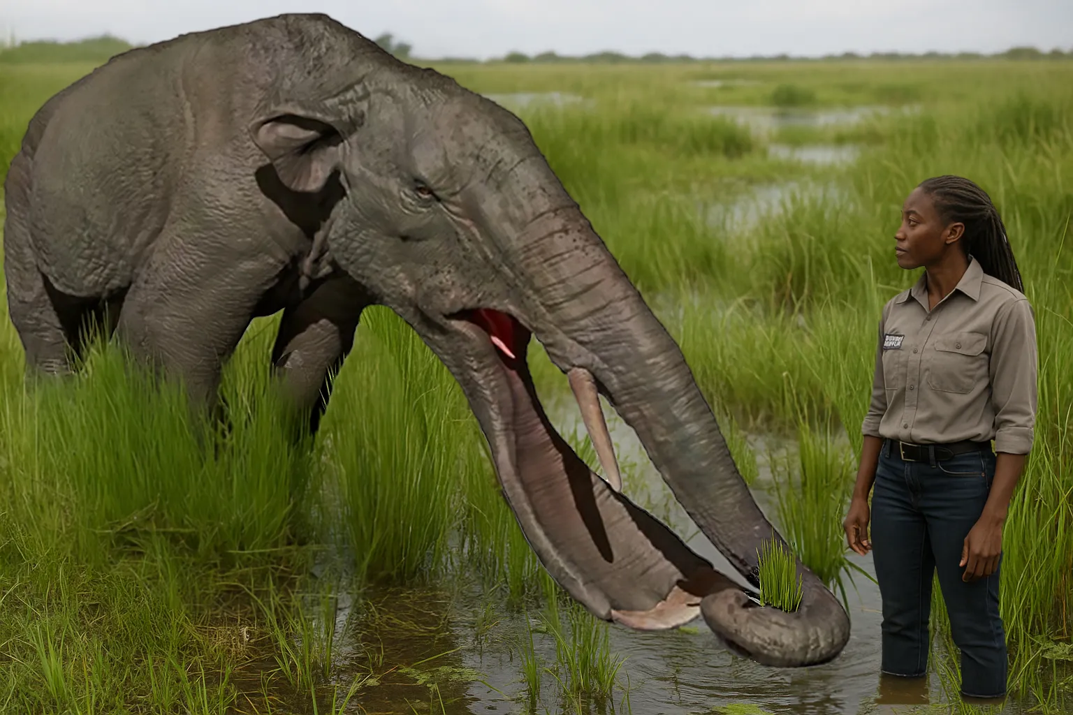 Platybelodon illustration