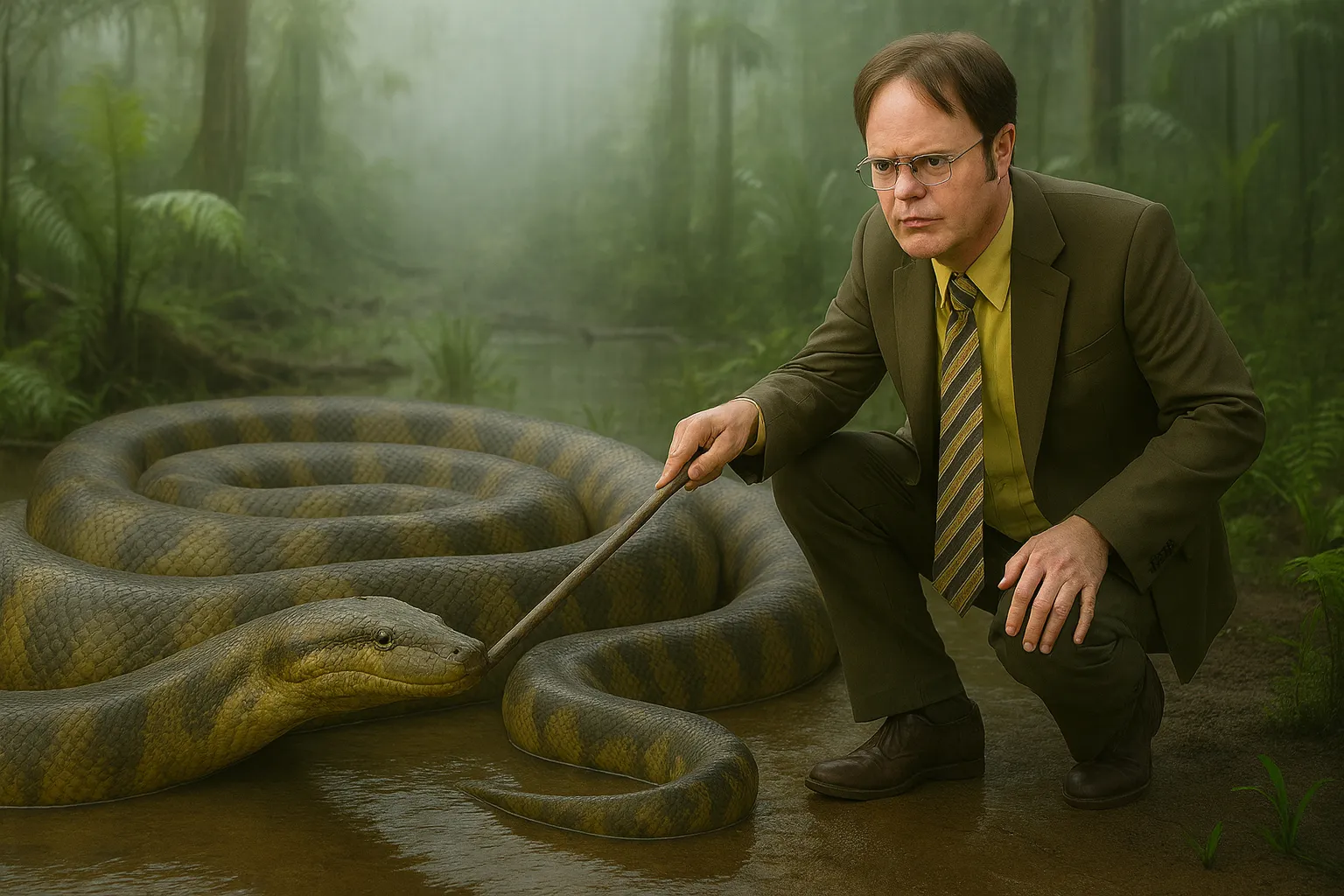 Titanoboa illustration