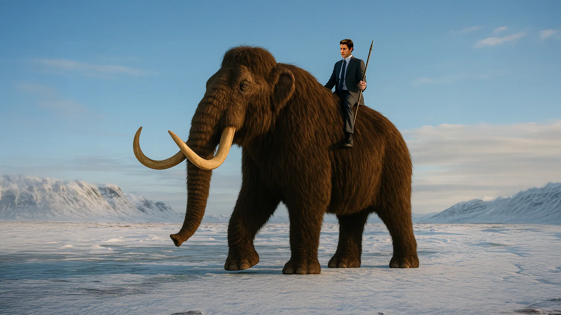 Wooly Mammoth illustration